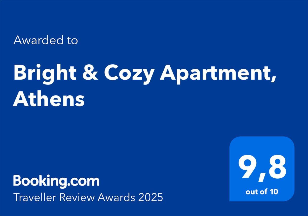 Bright & Cozy Apartment, Athén Kültér fotó